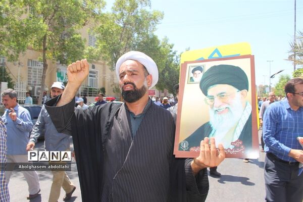 راهپیمایی روز جهانی قدس در بوشهر-1