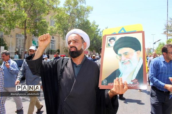 راهپیمایی روز جهانی قدس در بوشهر-1