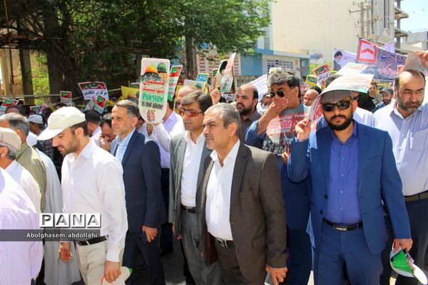 راهپیمایی روز جهانی قدس در بوشهر-1