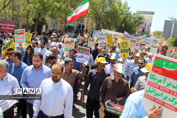 راهپیمایی روز جهانی قدس در بوشهر-۲