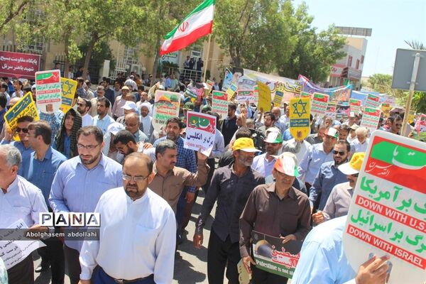 راهپیمایی روز جهانی قدس در بوشهر-۲