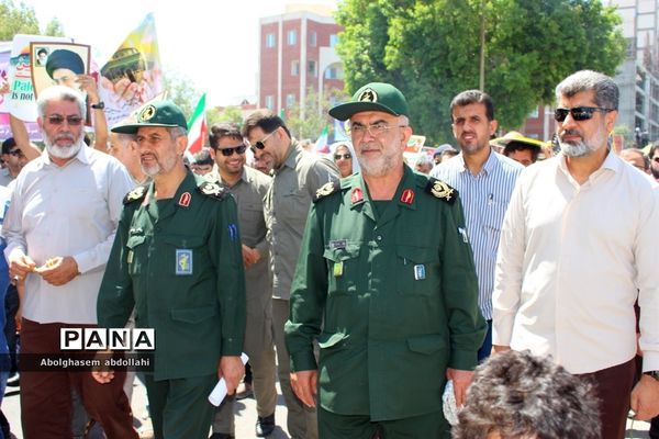 راهپیمایی روز جهانی قدس در بوشهر-۲