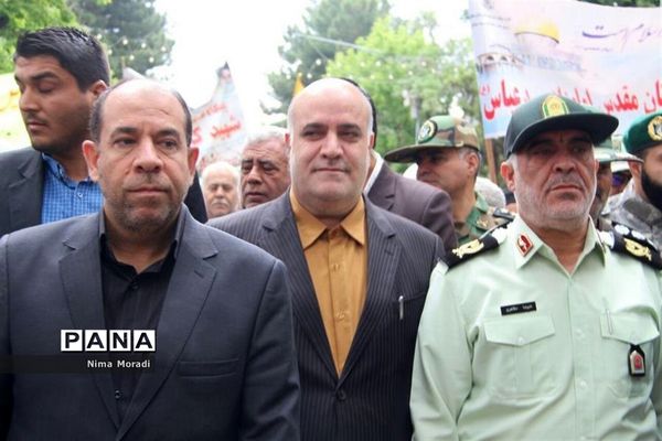 راهپیمایی روز قدس در خراسان شمالی