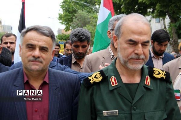 راهپیمایی روز قدس در خراسان شمالی