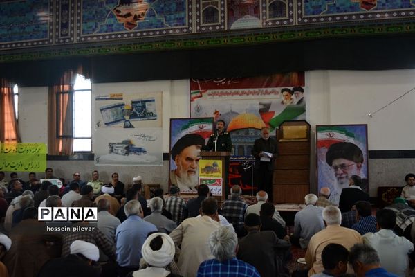 راهپیمایی روز قدس در شهرستان خوسف