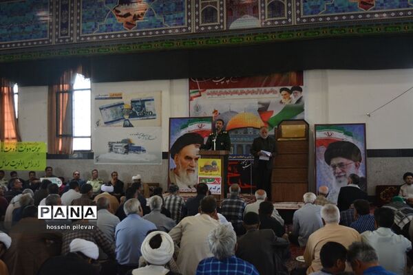 راهپیمایی روز قدس در شهرستان خوسف