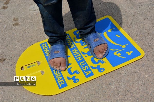 راهپیمایی روز قدس در شهرستان خوسف