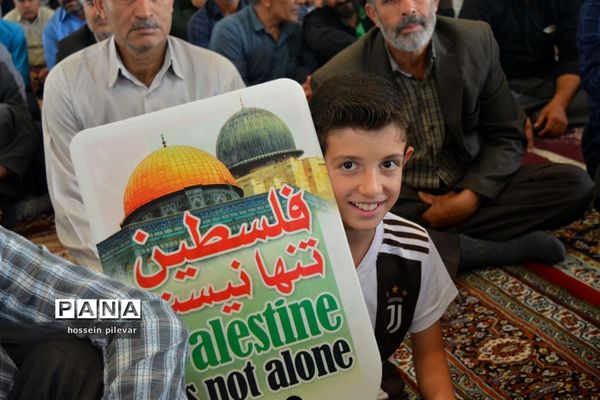 راهپیمایی روز قدس در شهرستان خوسف