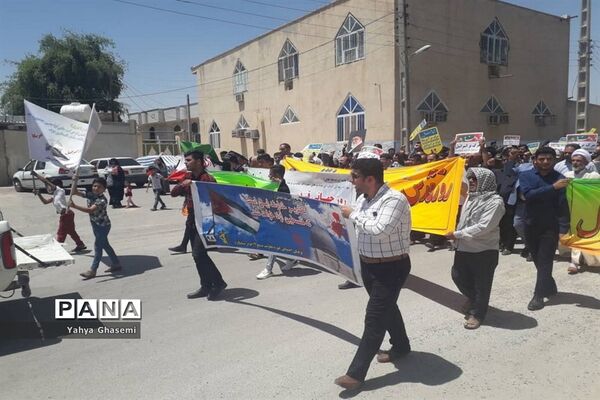 راهپیمایی روز جهانی قدس در شبانکاره