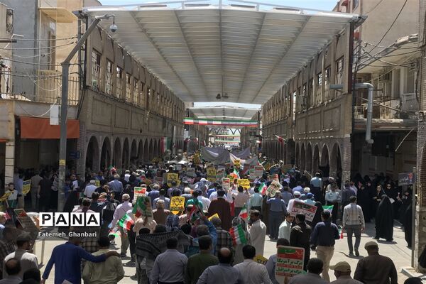 راهپیمایی روزجهانی قدس در اهواز