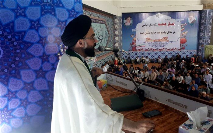 امام جمعه محمودآباد: معامله غرب، حذف ادبیات مقاومت در جهان اسلام است