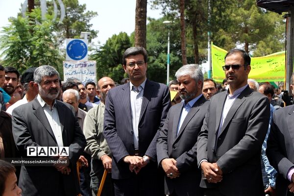برگزاری راهپیمایی عظیم روز قدس در یزد