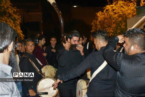 مراسم وداع با امام جمعه شهرستان کازرون