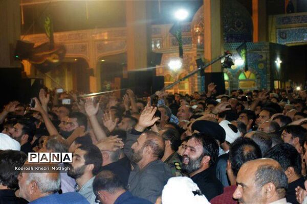 مراسم وداع با امام جمعه شهرستان کازرون