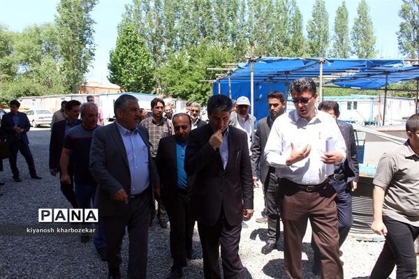 بازدید استاندار آذربایجان غربی از پروژه بیمارستان فوق تخصصی زنان ارومیه