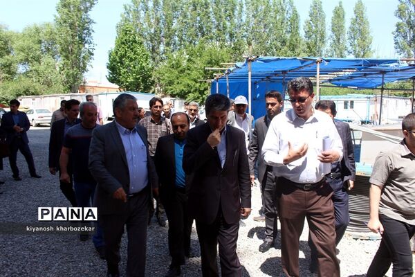 بازدید استاندار آذربایجان غربی از پروژه بیمارستان فوق تخصصی زنان ارومیه