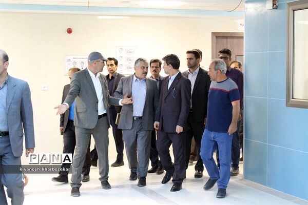 بازدید استاندار آذربایجان غربی از پروژه بیمارستان فوق تخصصی زنان ارومیه