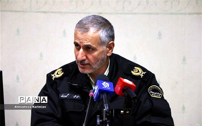 فرمانده انتظامی فارس: برخورد با جرایم خشن از اولویت های اصلی پلیس فارس است 