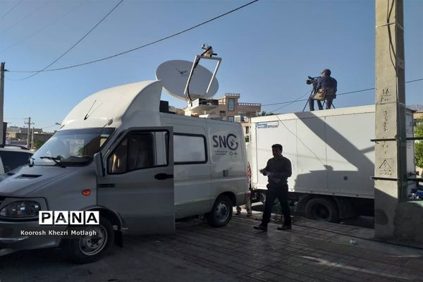 مراسم تشییع پیکر امام جمعه شهرستان کازرون