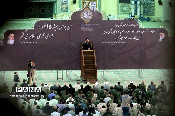 مراسم سالگرد ارتحال بنیان‌گزار جمهوری اسلامی ایران در مصلی امام خمینی تبریز