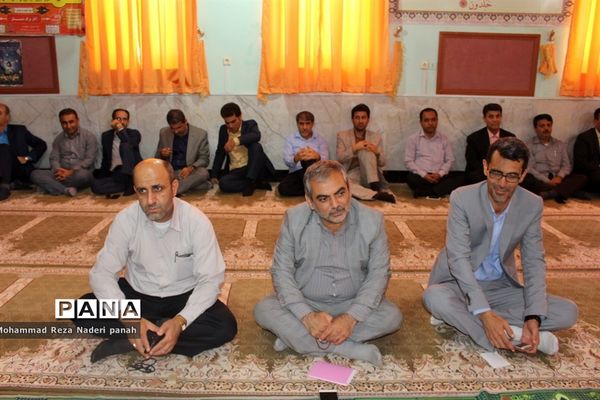 مراسم گرامیداشت سی امین سالگرد امام خمینی (ره) در آموزش و پرورش استان بوشهر