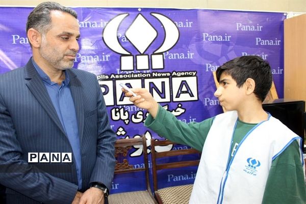 بازدید سرپرست اداره‌کل آموزش و پرورش استان بوشهر از سازمان دانش‌آموزی و خبرگزاری پانا