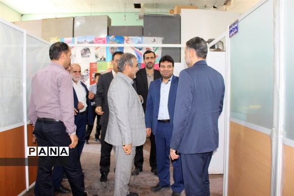 بازدید سرپرست اداره‌کل آموزش و پرورش استان بوشهر از سازمان دانش‌آموزی و خبرگزاری پانا