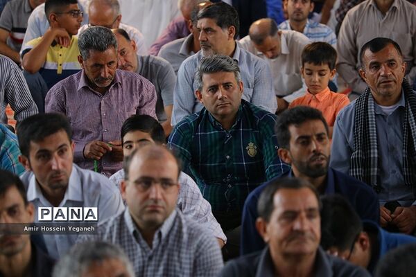 برگزاری نماز عید سعید فطر در مصلی جزیره کیش