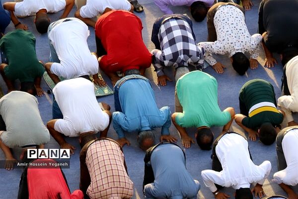 برگزاری نماز عید سعید فطر در مصلی جزیره کیش