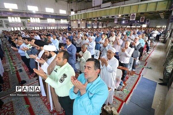 برگزاری نماز عید سعید فطر در مصلی جزیره کیش