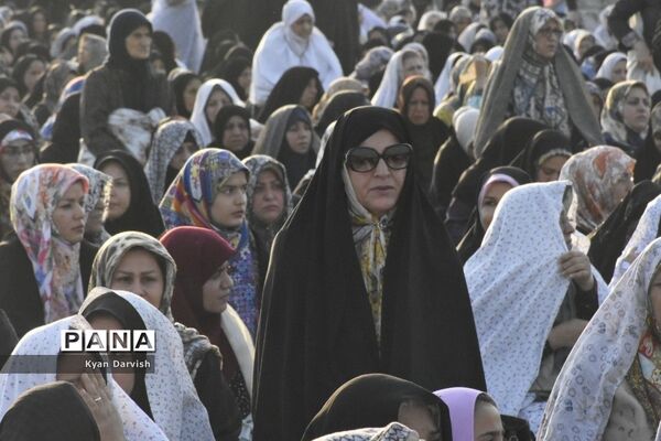 اقامه نماز عید فطر در امیدیه