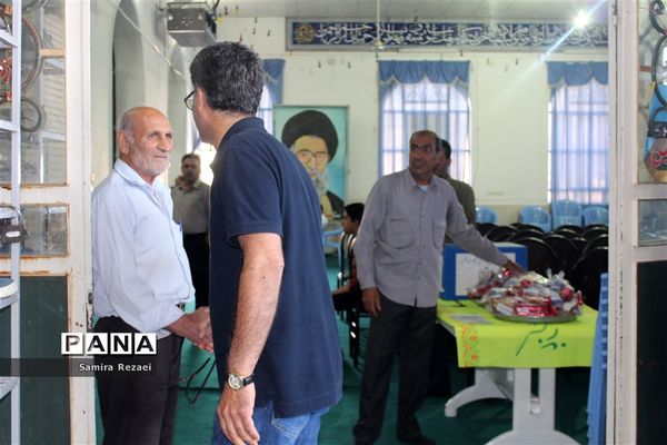 اقامه نماز عید سعید فطر در خاوران شهرستان جهرم