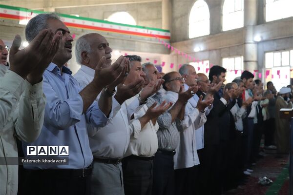 برگزاری نماز عید سعید فطردرمصلی بزرگ شهر قدس