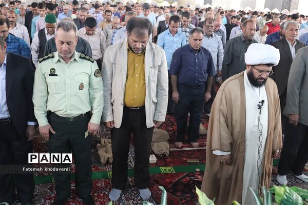 برگزاری نماز عید سعید فطردرمصلی بزرگ شهر قدس