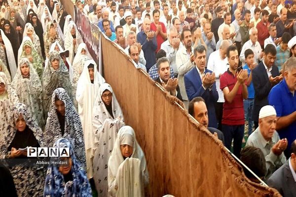 نماز عید  فطر در بوشهر