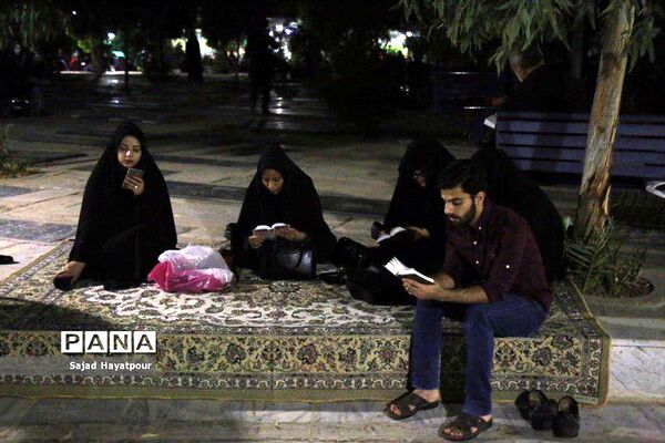 مراسم شب قدر در جوار گلزار شهدای علی ابن جعفر علیه السلام قم