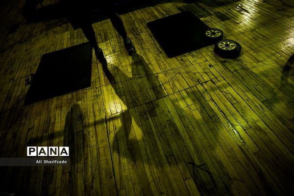 تمرین تیم ملی کشتی فرنگی