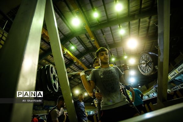 تمرین تیم ملی کشتی فرنگی