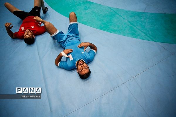 تمرین تیم ملی کشتی فرنگی
