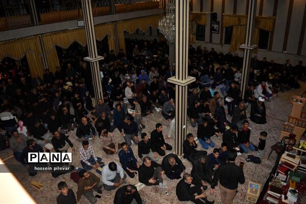مراسم احیا شب بیست سوم ماه رمضان در مجتمع فرهنگی مذهبی ابن حسام بیرجند