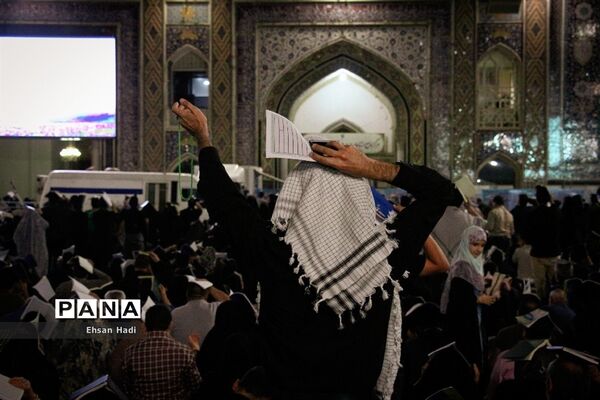 مراسم احیا شب بیست و سوم ماه مبارک رمضان در حرم مطهر رضوی