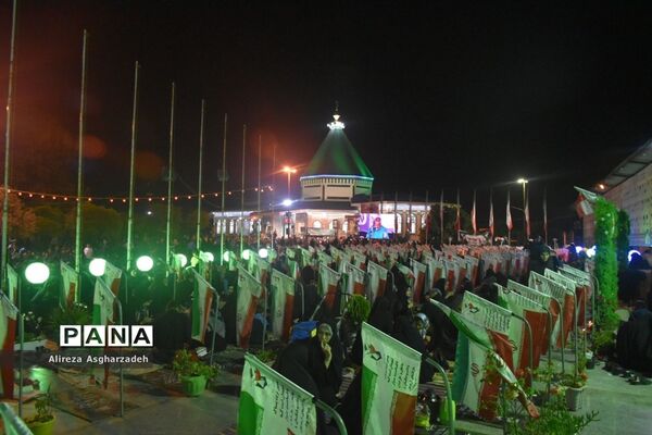 مراسم شب احیا بیست و سوم ماه رمضان در امامزاده ابراهیم بابلسر