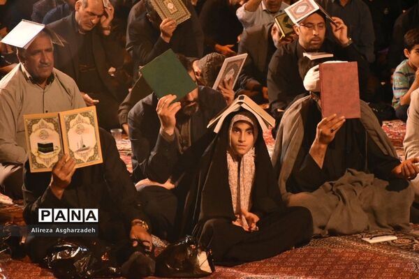 مراسم شب احیا بیست و سوم ماه رمضان در امامزاده ابراهیم بابلسر
