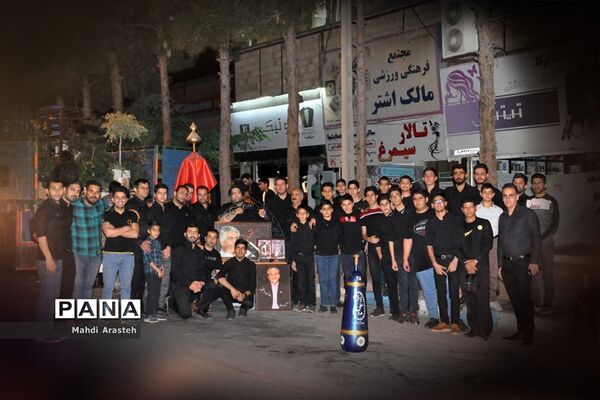 ایستگاه صلواتی زورخانه مالک اشتر بیرجند به مناسبت شب های قدر