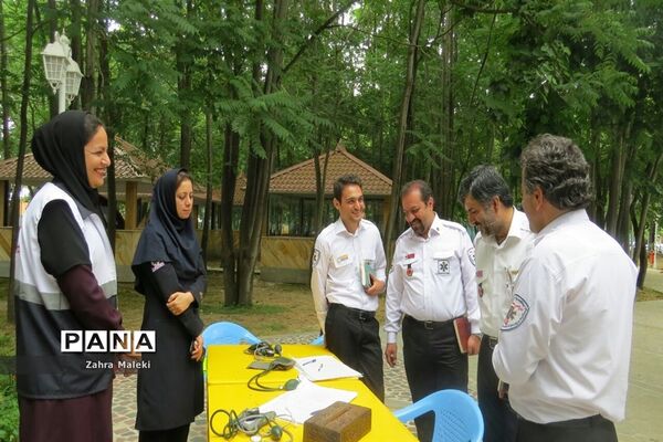 افتتاحیه طرح بسیج کنترل فشارخون درمحمودآباد