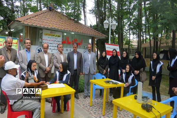 افتتاحیه طرح بسیج کنترل فشارخون درمحمودآباد