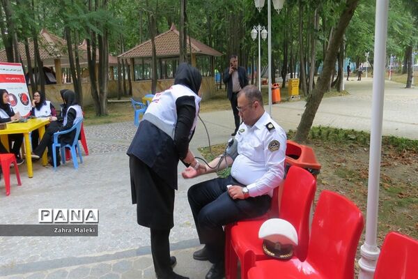 افتتاحیه طرح بسیج کنترل فشارخون درمحمودآباد