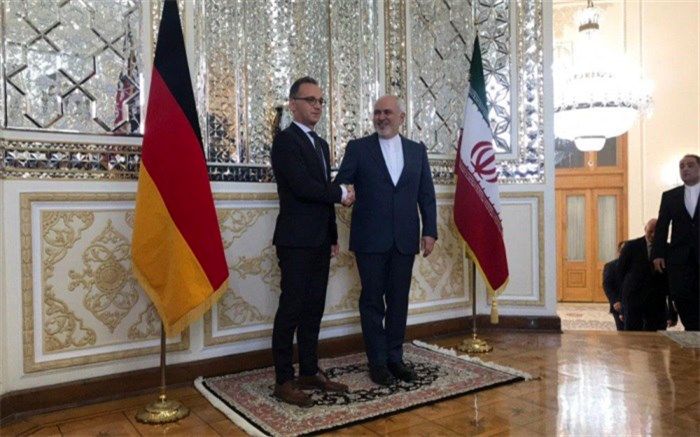 دیدار ظریف و وزیر امور خارجه آلمان در تهران