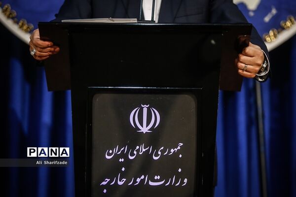 نشست خبری سخنگوی  وزارت امورخارجه