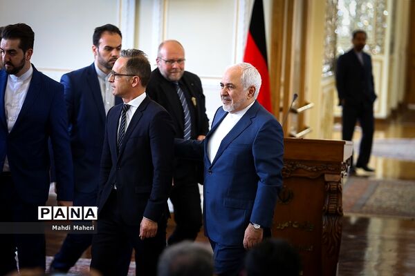 دیدار وزیر امورخارجه آلمان با محمدجواد ظریف